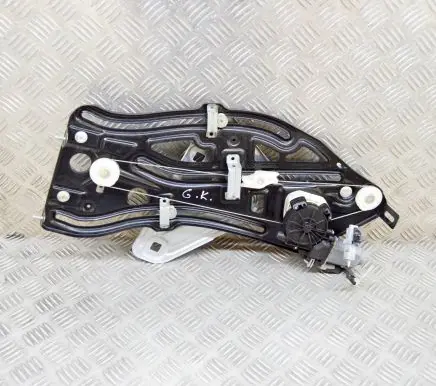 Peugeot 207 Rear door window regulator with motor 400975C 9662702280