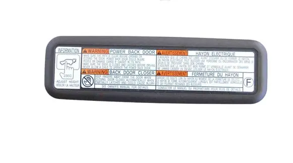 Lexus RX 450H Tailgate trim 6478548020