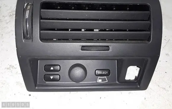 Citroen C6 Dashboard side air vent grill/cover trim 9651683477