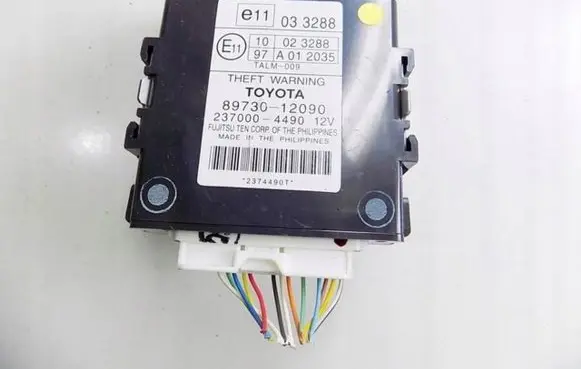 Toyota Auris 150 Alarm control unit/module 8973012090