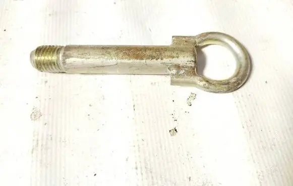 Towing hook eye