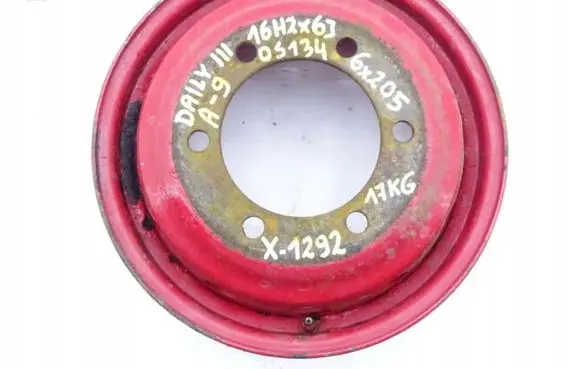 Iveco Daily 3rd gen R16 steel rim 