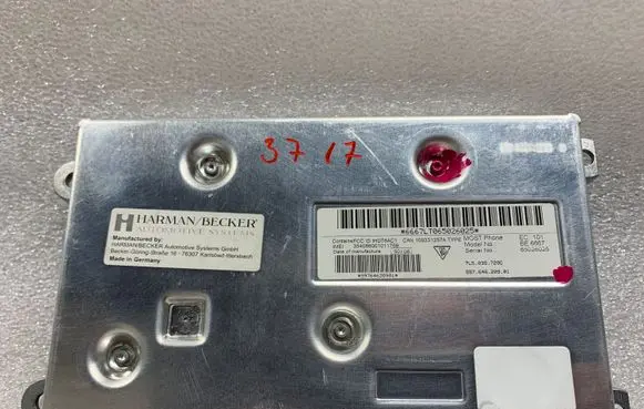 Porsche Cayenne (9PA) Phone control unit/module 7L5035729C 109331257A 99764620901