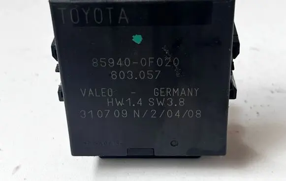 Toyota Verso Other control units/modules 859400F020 603057