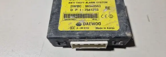 Chevrolet Kalos Alarm control unit/module 7541293