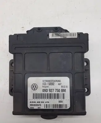 Volkswagen Touareg I Gearbox control unit/module 09D927750BM