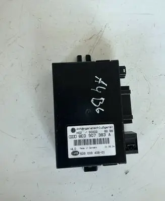 Audi A4 S4 B6 8E 8H Tow bar trailer control unit/module 8e0907383A
