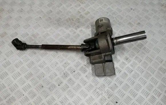 Steering wheel axle