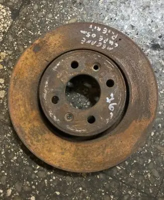 Renault Megane II Front brake disc