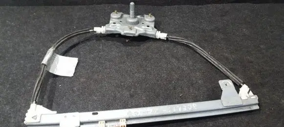 Sliding door window regulator with motor