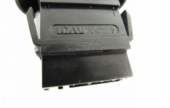 Renault Scenic I Windscreen/window heater switch 432965B