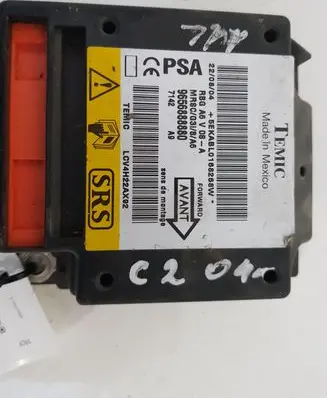 Citroen C2 Airbag control unit/module 9656888880