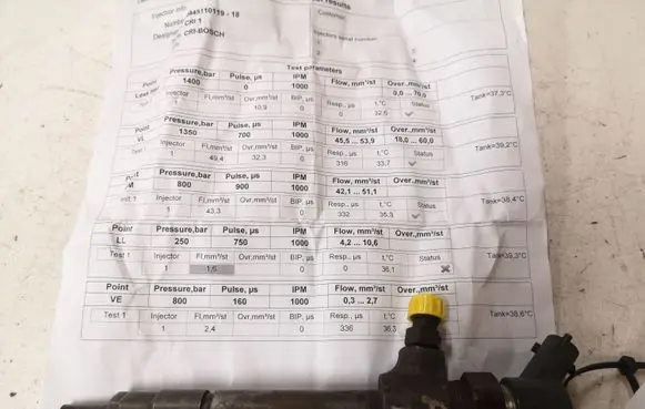 Fiat Stilo Fuel injector 0445110119
