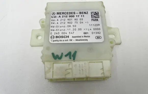 Mercedes-Benz E W212 Parking PDC control unit/module A2129001711