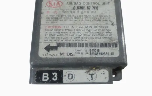 KIA Rio Airbag control unit/module 0K30E677F0