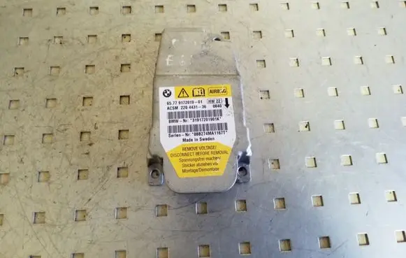 BMW 5 E60 E61 Airbag control unit/module 6577917201901