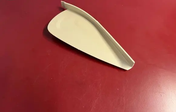 Dashboard side end trim