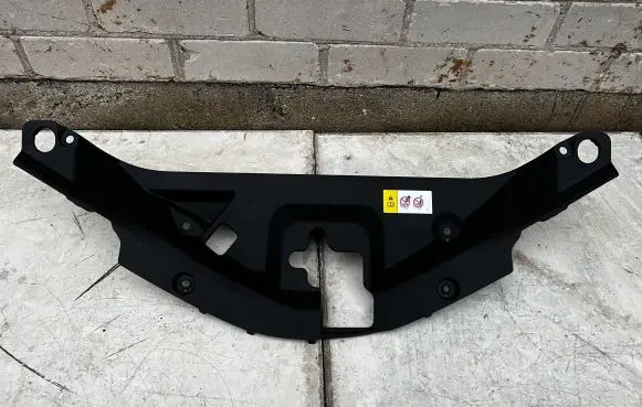 Engine bonnet/hood lock trim molding