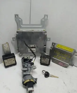 Mazda Premacy Engine ECU kit and lock set RF3R18881A 2758005092