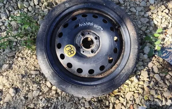 Nissan Note (E11) R15 spare wheel 125-70R15