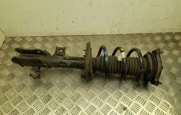 Front shock absorber with coil spring