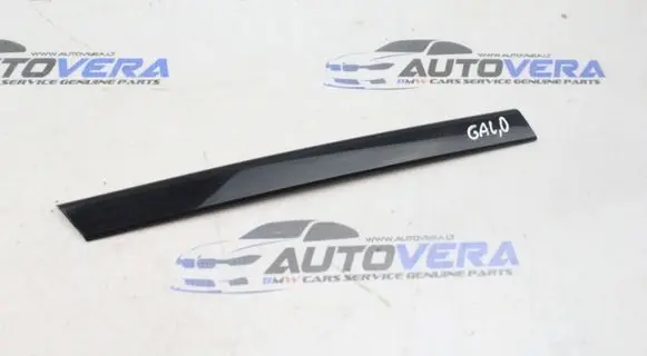 BMW 5 GT F07 Rear door glass trim molding 7196412