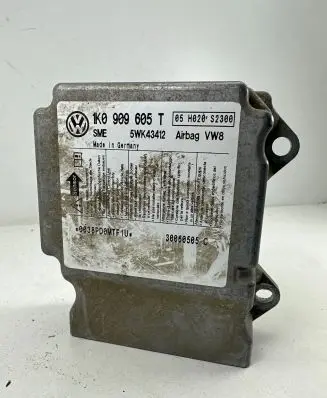 Volkswagen Jetta V Airbag control unit/module 1K0909605T 5WK43412 05H020S2300