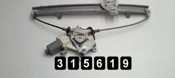 Nissan Micra Front door window regulator with motor 