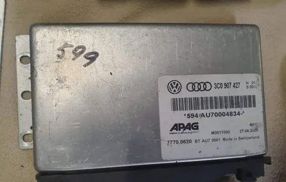 Volkswagen PASSAT B6 Gearbox control unit/module 3C0907427 77708620