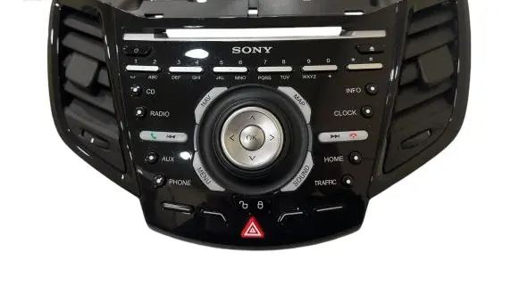 Ford Fiesta Head unit multimedia control C1BTEKB11TA37AE 16AUG25AR1 HW210400059016