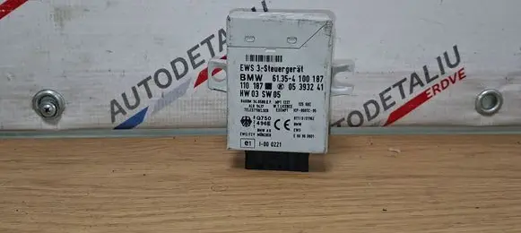 BMW 5 E39 Immobilizer control unit/module 61354100187 4100187