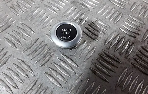 Engine start stop button switch
