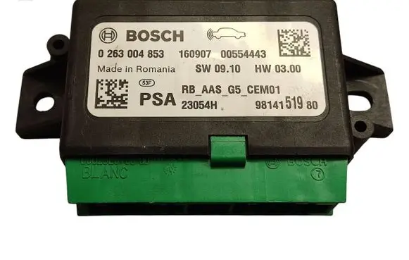 Peugeot 208 Parking PDC control unit/module 9814151980 0263004853