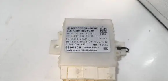 Mercedes-Benz C W204 Parking PDC control unit/module A2049009004 A1729011300 A2049022202