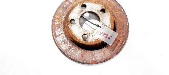 Ford Galaxy Rear brake disc neventiliuojamas