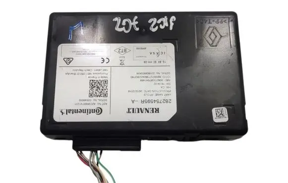 Renault Zoe GPS navigation control unit/module 282754595R