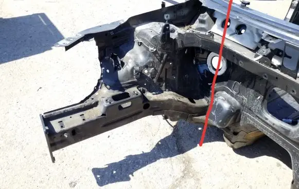 Audi Q3 F3 Front side member 