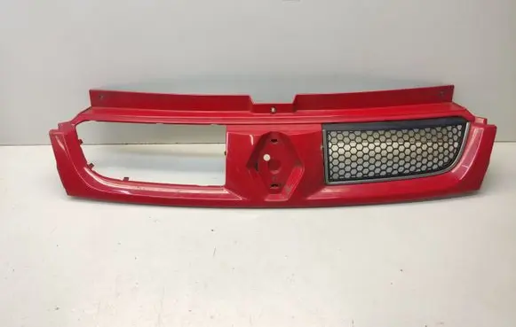Front bumper upper radiator grill