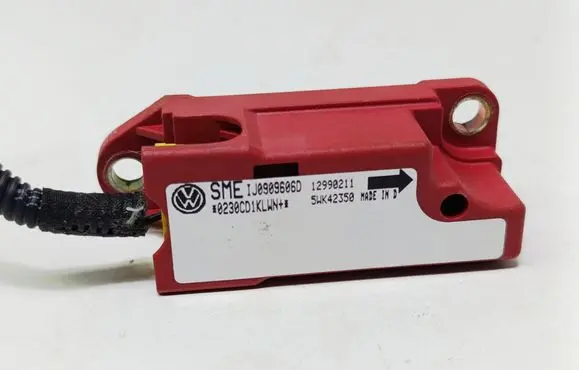 Airbag deployment crash/impact sensor