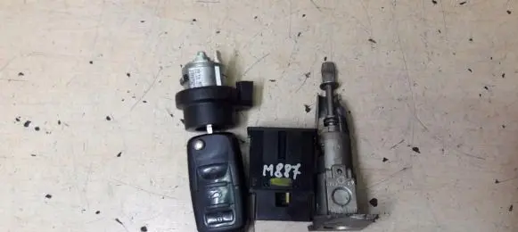 Skoda Superb B6 (3T) Engine ECU kit and lock set 3T0905655A M887