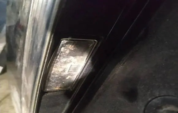 BMW 7 E65 E66 Number plate light