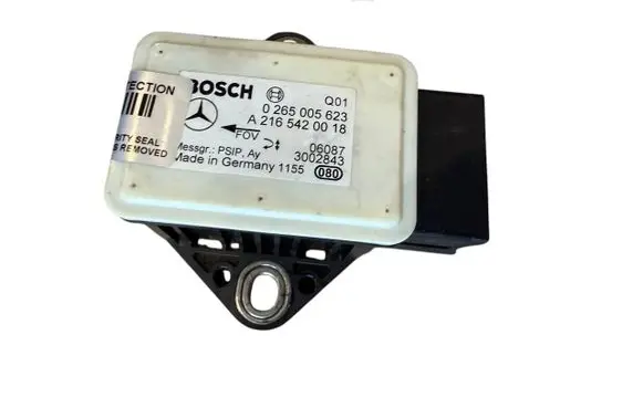 Mercedes-Benz E W211 ESP acceleration yaw rate sensor 0265005623 3002843 A2165420018