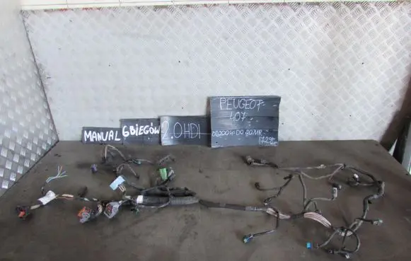 Peugeot 407 Engine installation wiring loom 9685581780