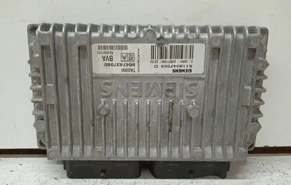 Peugeot 307 Gearbox control unit/module 9647437980 S118047505D