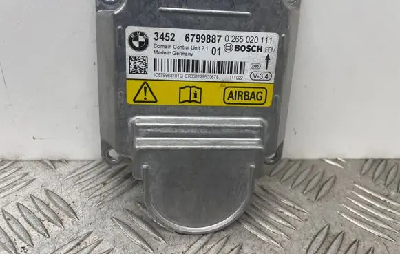 BMW 5 F10 F11 Airbag control unit/module 6799887 34526799887 0265020111