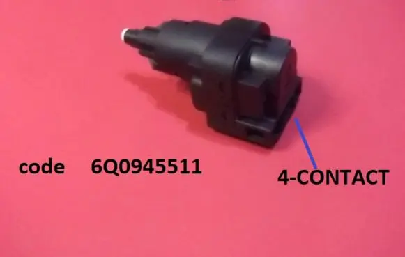 Audi A4 S4 B7 8E 8H Brake pedal sensor switch 6Q0945511