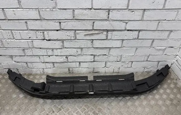 Front bumper foam support bar