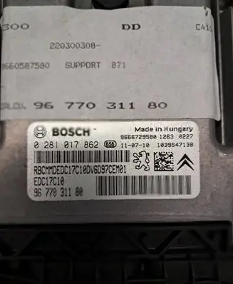 Citroen DS4 Engine control unit/module 9677031180 9665547480