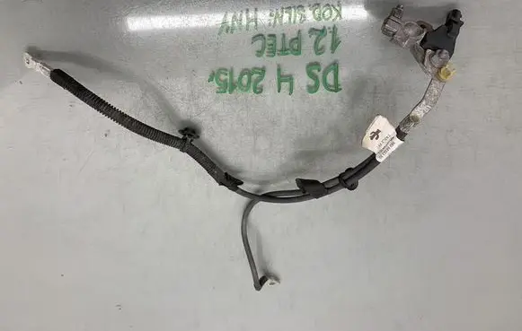 Citroen DS4 Negative earth cable (battery) 9806858380