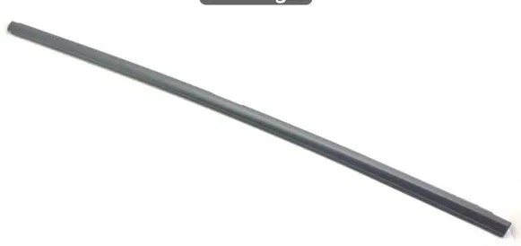 Porsche Taycan 9J1 Rear door window/glass frame 9J1839476C